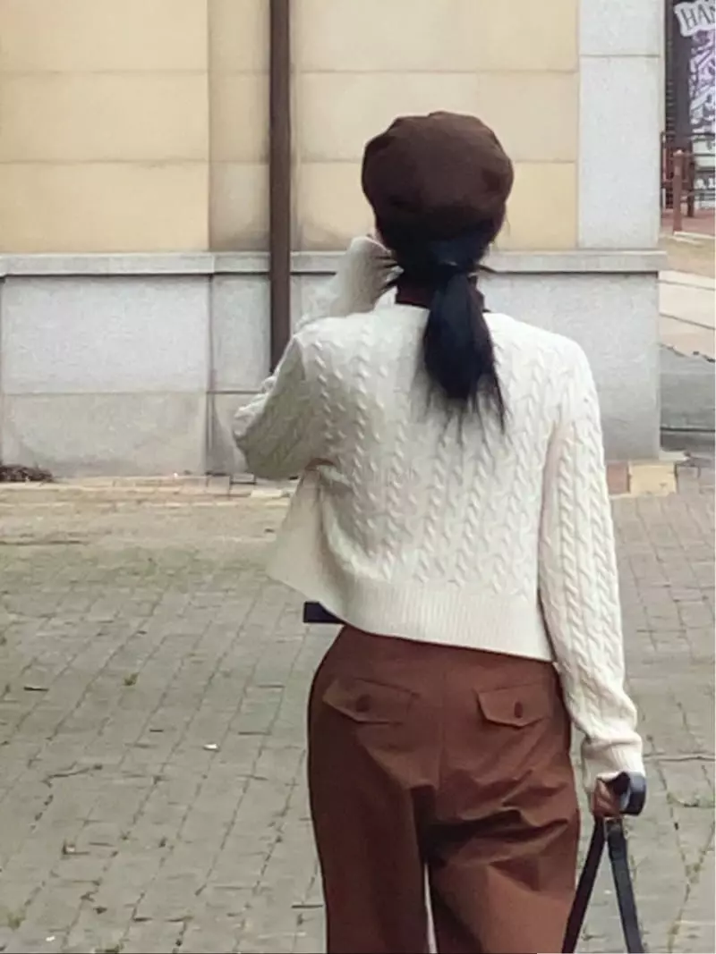 Ssemienne - Korean Women Fashion - #womensfashion - Tongul Cardigan - 7