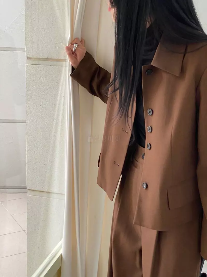 Ssemienne - Korean Women Fashion - #womensfashion - Ellen Jacket - 5