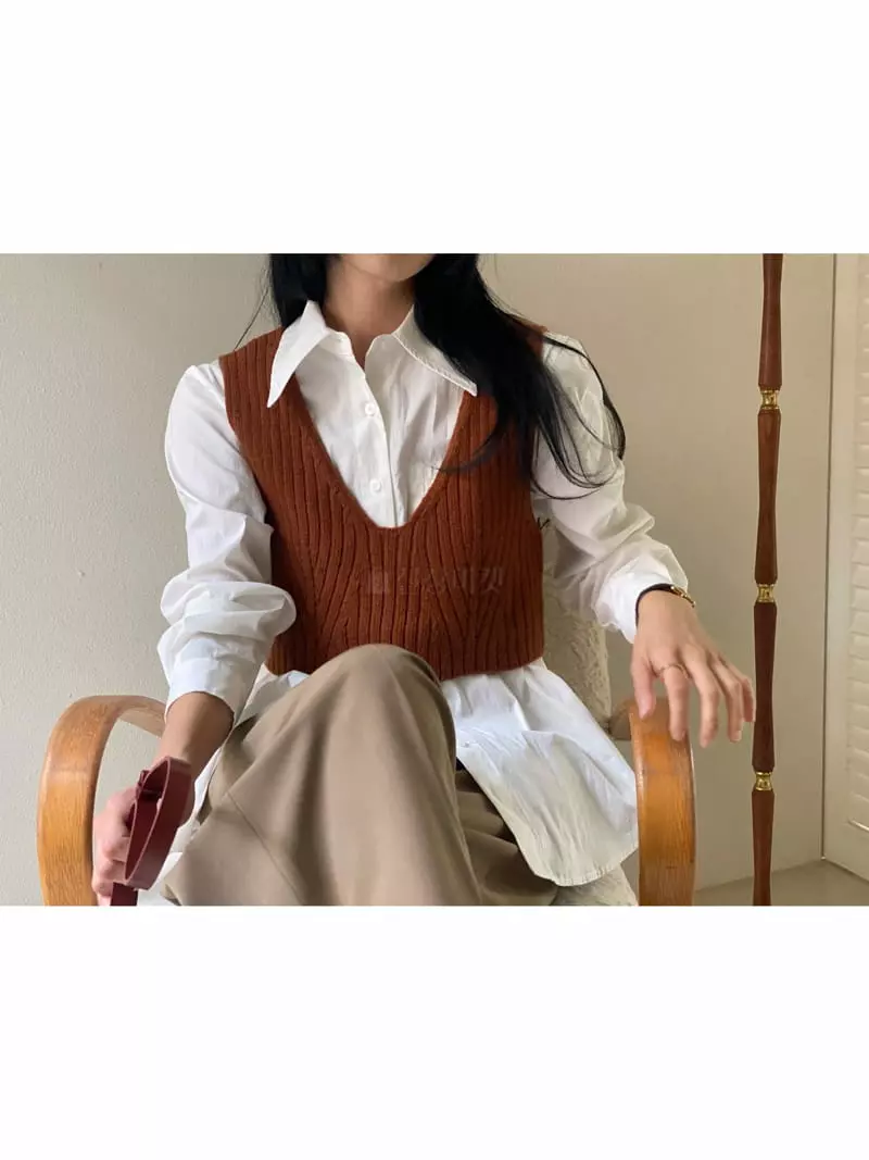 Ssemienne - Korean Women Fashion - #womensfashion - Ana Bustier  - 2