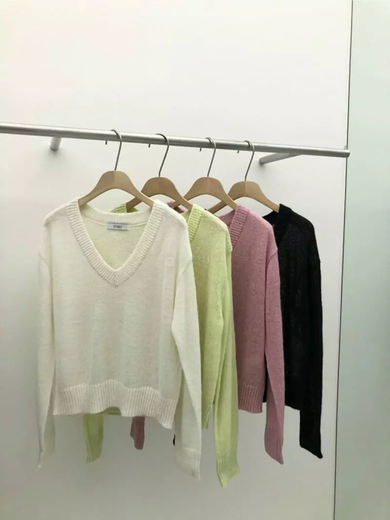 Stable - Korean Women Fashion - #momslook - Ive Knit Tee - 3
