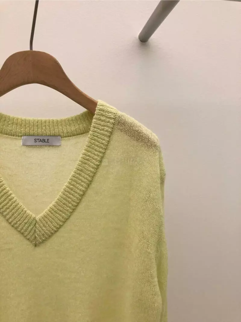 Stable - Korean Women Fashion - #momslook - Ive Knit Tee - 5