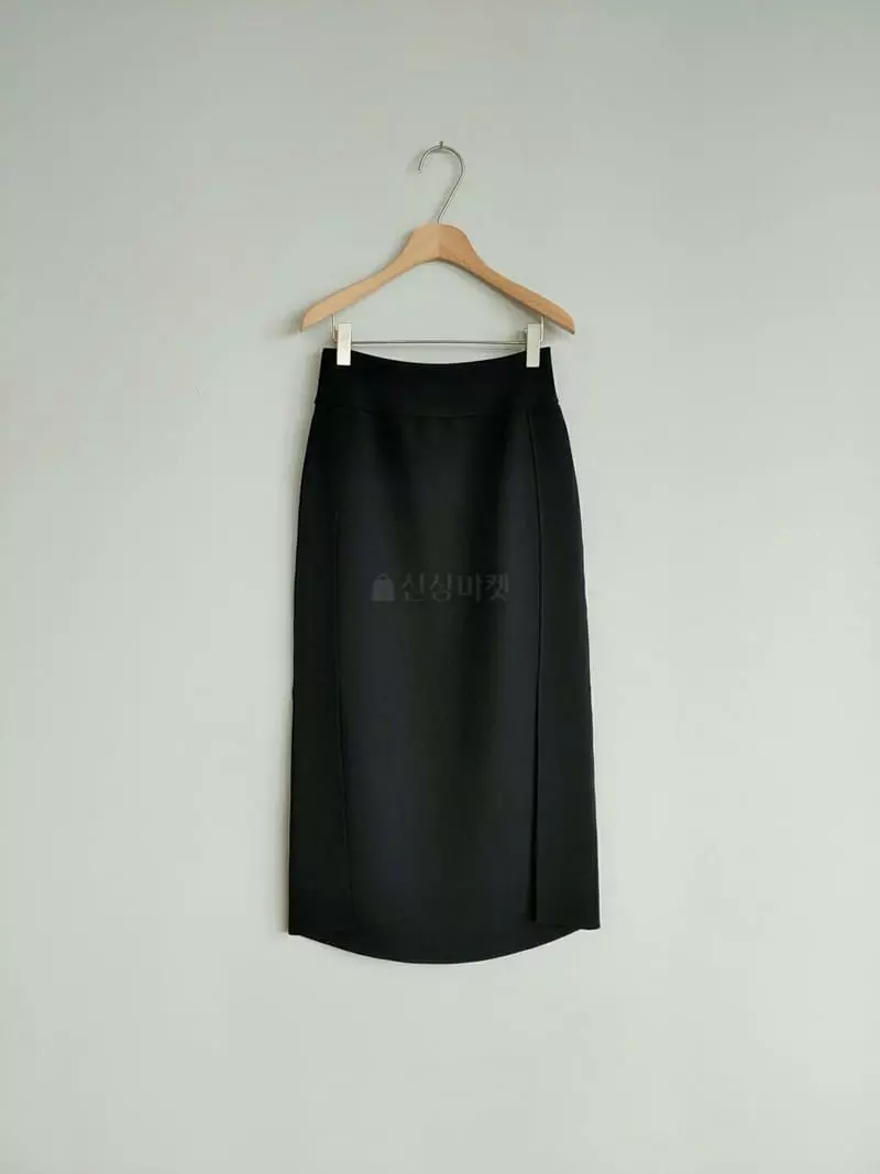 Stable - Korean Women Fashion - #momslook - Slit Skirt - 6