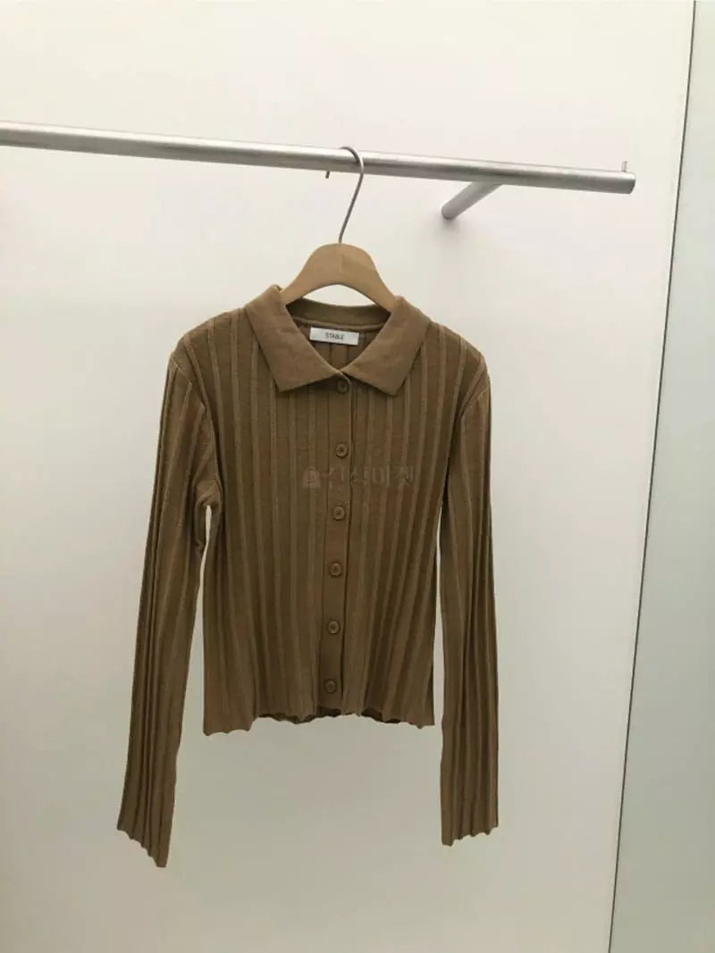 Stable - Korean Women Fashion - #momslook - Luca Rib Knit Tee
