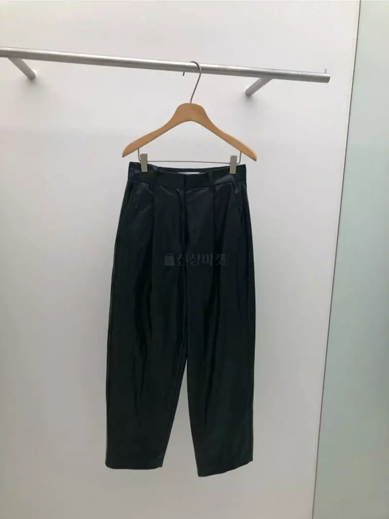 Stable - Korean Women Fashion - #thelittlethings - J Leather Pants - 3