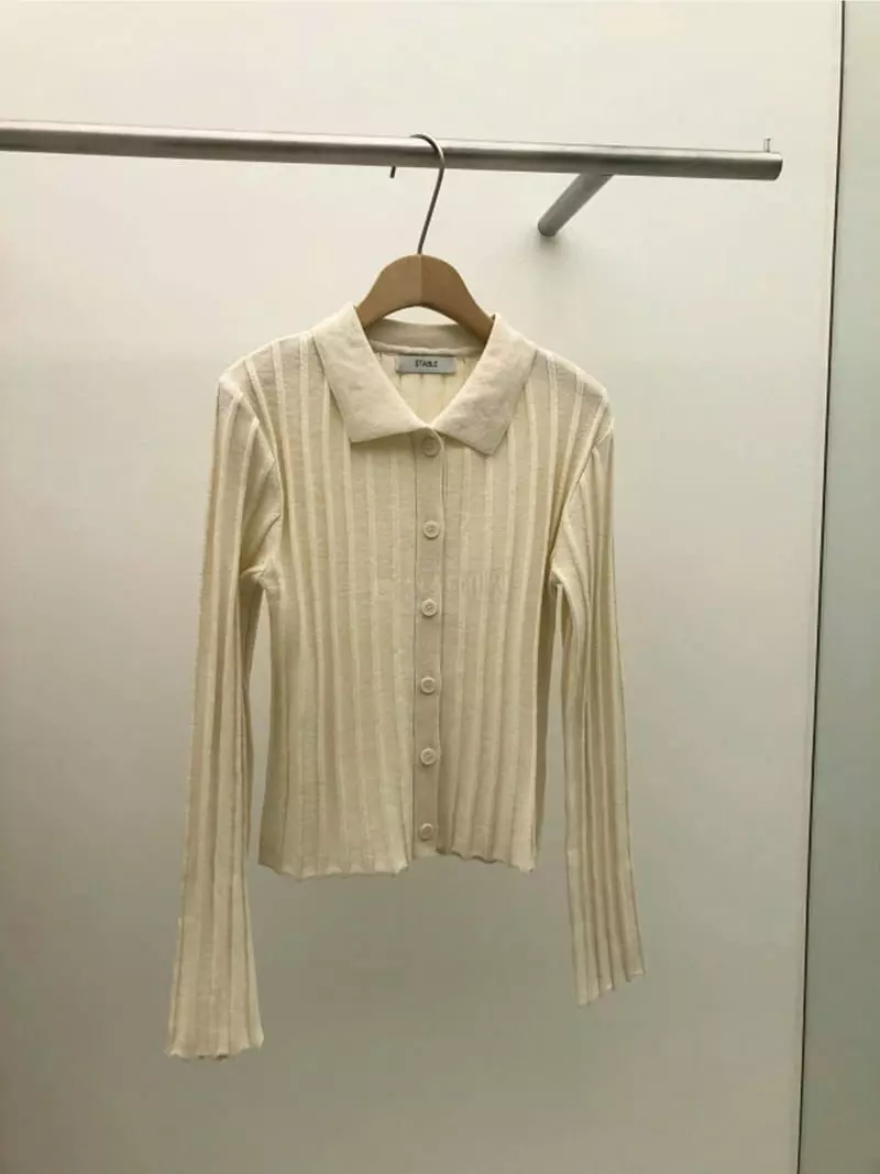Stable - Korean Women Fashion - #womensfashion - Luca Rib Knit Tee - 2
