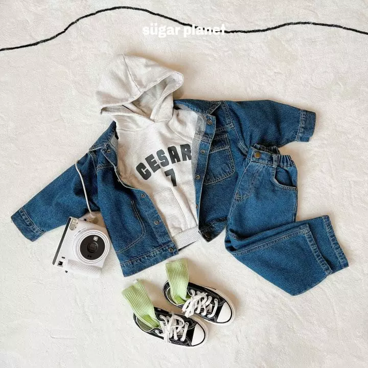 Sugar Planet - Korean Children Fashion - #Kfashion4kids - Sugar Number Hoody - 7