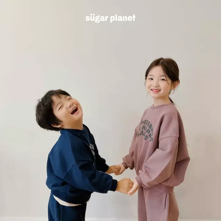 Sugar Planet - Korean Children Fashion - #childrensboutique - Happy Sweatshirt - 11