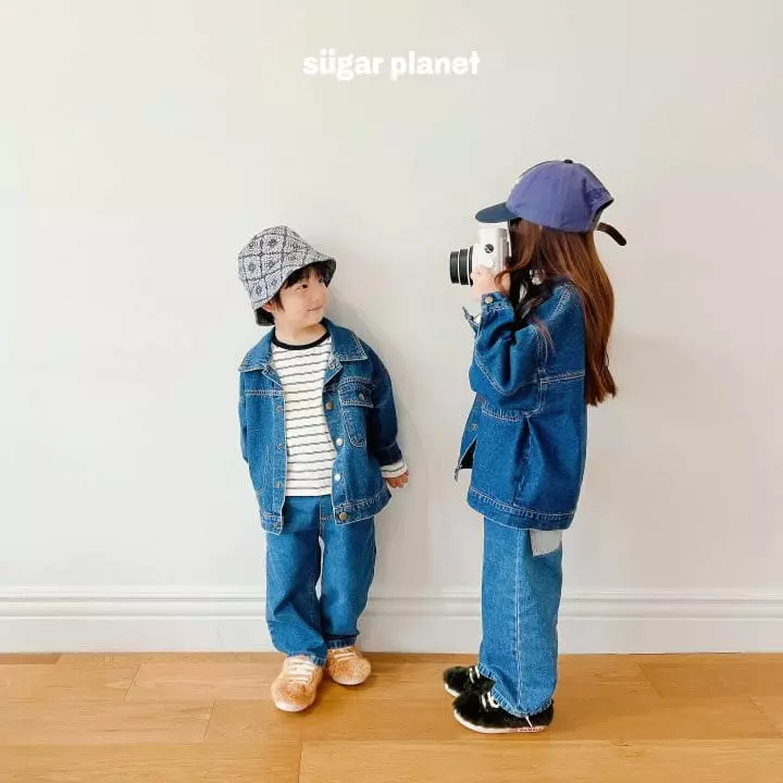 Sugar Planet - Korean Children Fashion - #fashionkids - Block Stitch Jacket - 8