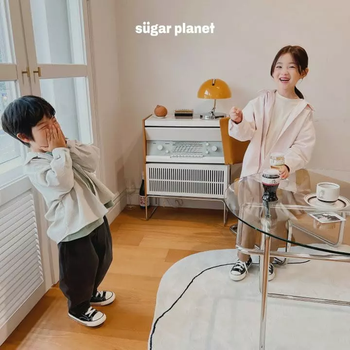 Sugar Planet - Korean Children Fashion - #kidzfashiontrend - Loose Fit Daiy Jacket - 7