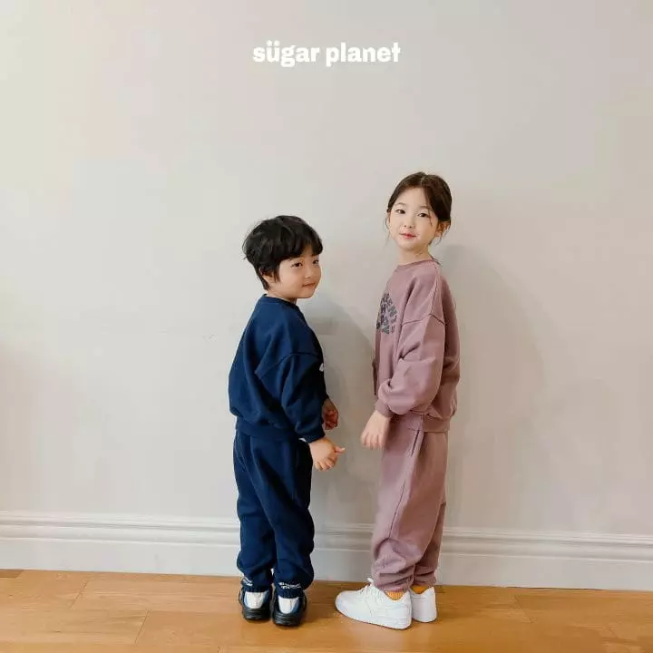 Sugar Planet - Korean Children Fashion - #littlefashionista - Happy Sweatshirt - 4