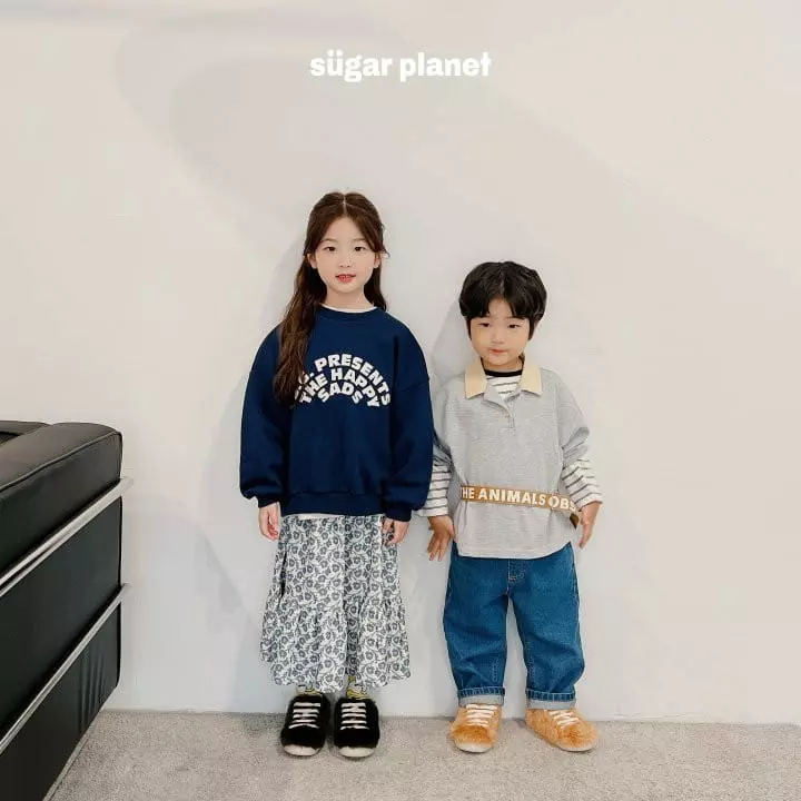 Sugar Planet - Korean Children Fashion - #minifashionista - Happy Sweatshirt - 5