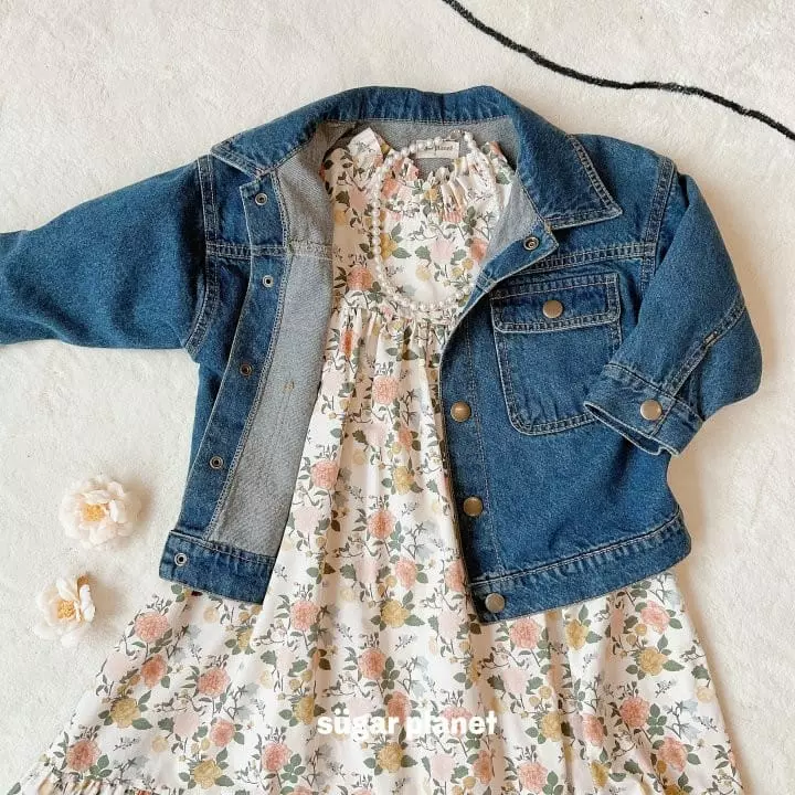 Sugar Planet - Korean Children Fashion - #todddlerfashion - Block Stitch Jacket