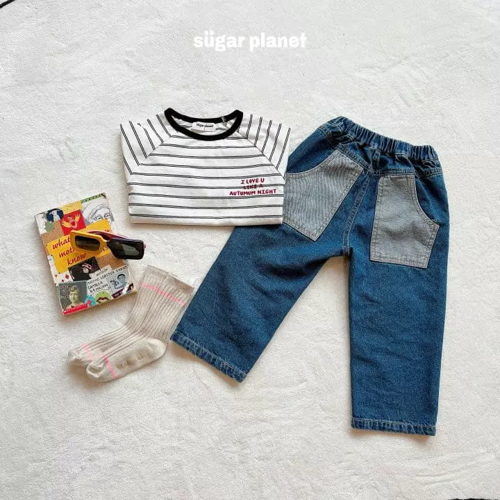 Sugar Planet - Korean Children Fashion - #todddlerfashion - Basic Stripes Tee - 9