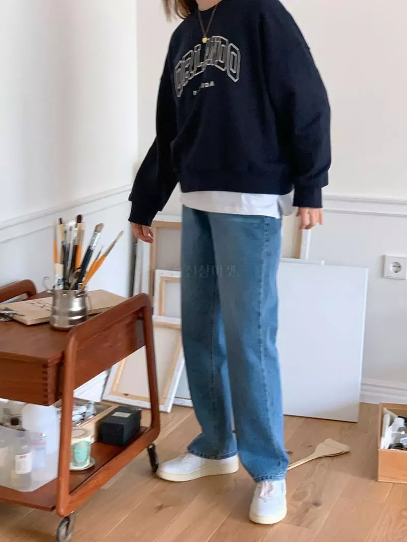 Sunday - Korean Women Fashion - #thelittlethings - Orlando Embroidery Sweatshirt - 9