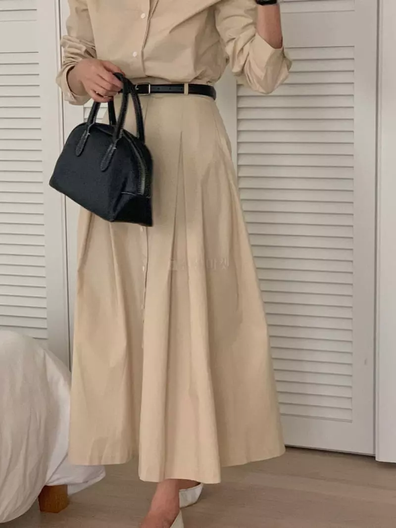 Tacit - Korean Women Fashion - #womensfashion - Plare Skirt - 4