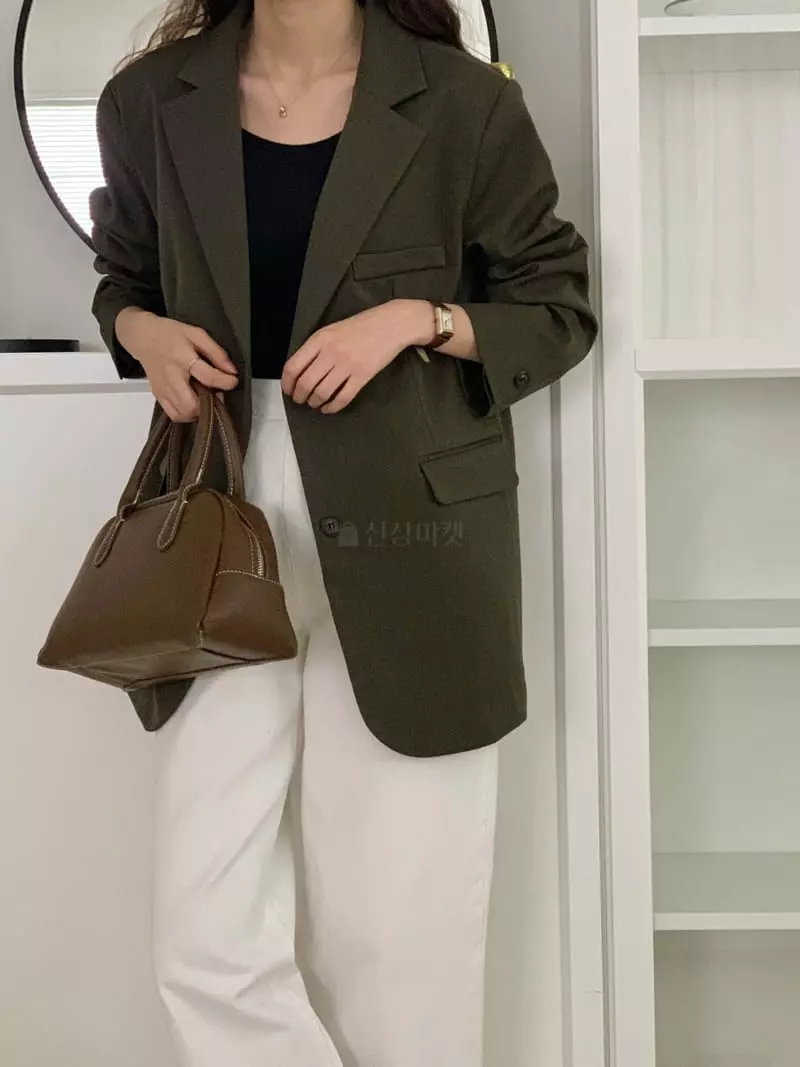 Tacit - Korean Women Fashion - #momslook - Kinki Happo Jacket - 3