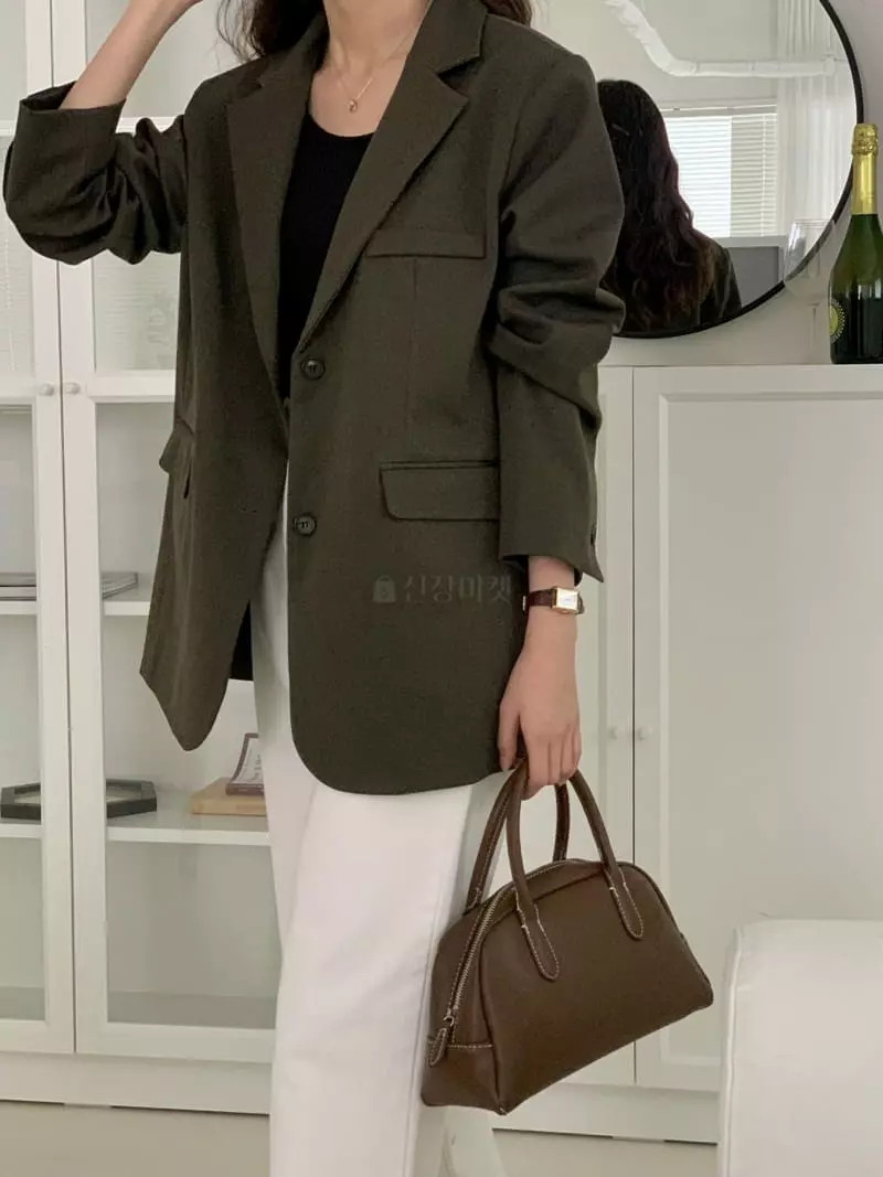 Tacit - Korean Women Fashion - #momslook - Kinki Happo Jacket - 4