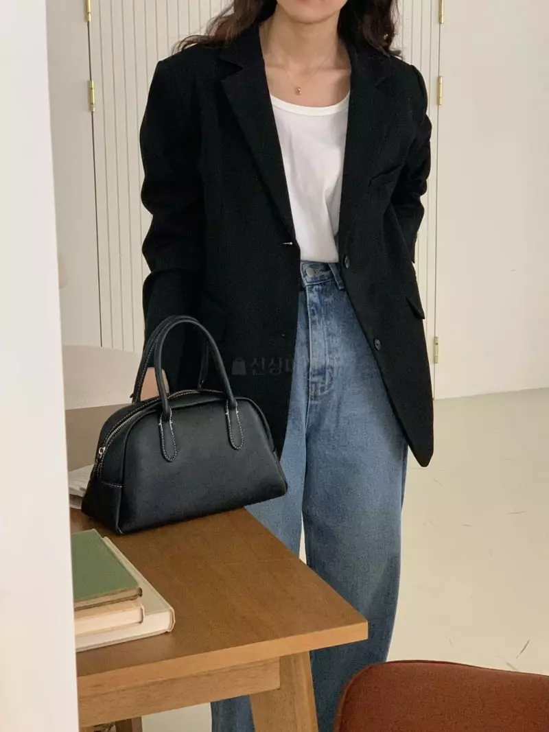 Tacit - Korean Women Fashion - #momslook - Kinki Happo Jacket - 5