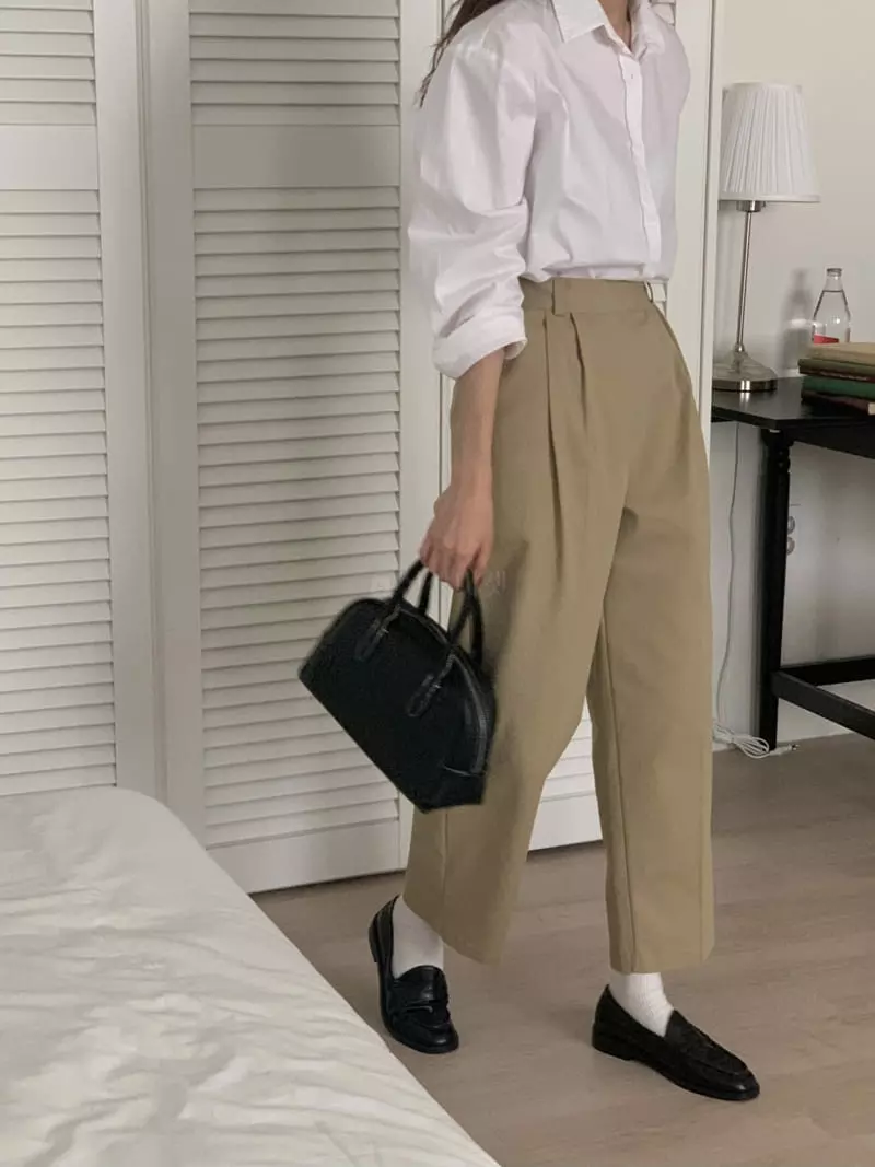 Tacit - Korean Women Fashion - #momslook - Co Pants - 2
