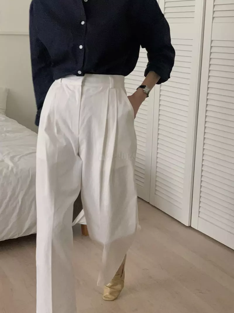 Tacit - Korean Women Fashion - #momslook - Co Pants - 4