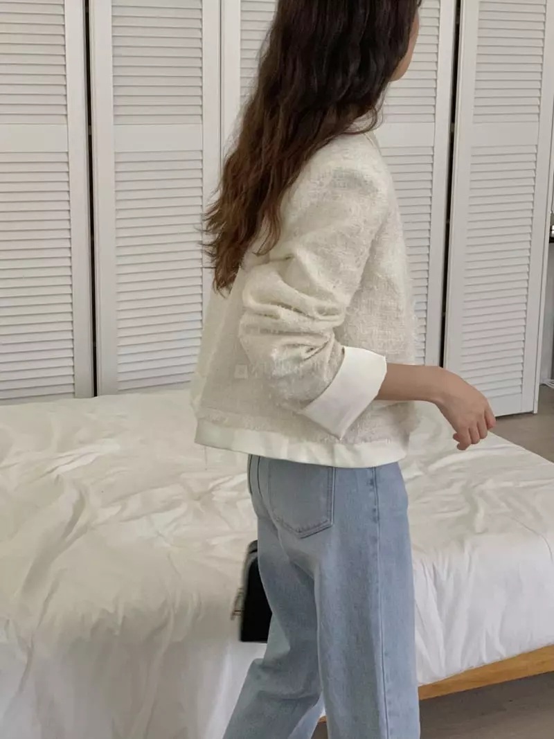 Tacit - Korean Women Fashion - #momslook - Vin Twid Jacket - 10
