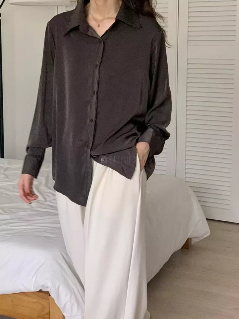 Tacit - Korean Women Fashion - #momslook - Mild Shirt - 2