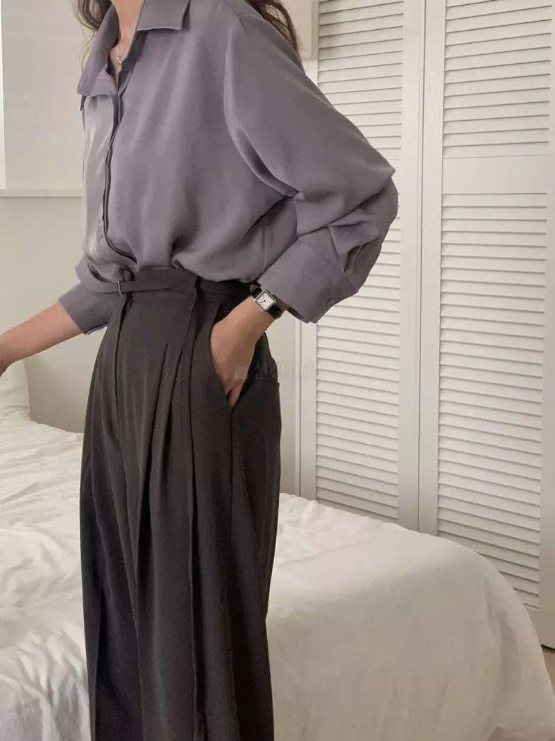 Tacit - Korean Women Fashion - #momslook - Mild Shirt - 6