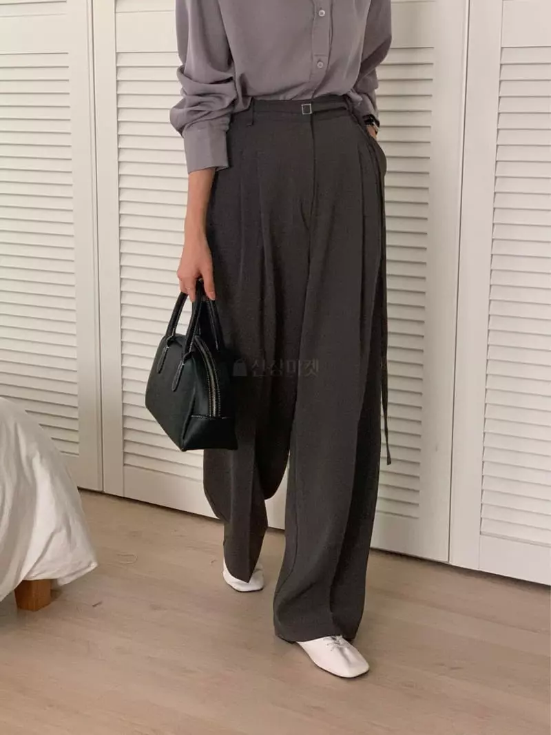 Tacit - Korean Women Fashion - #momslook - Ling String Pants