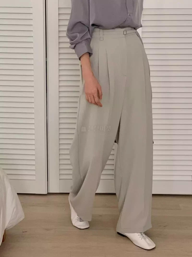 Tacit - Korean Women Fashion - #momslook - Ling String Pants - 5