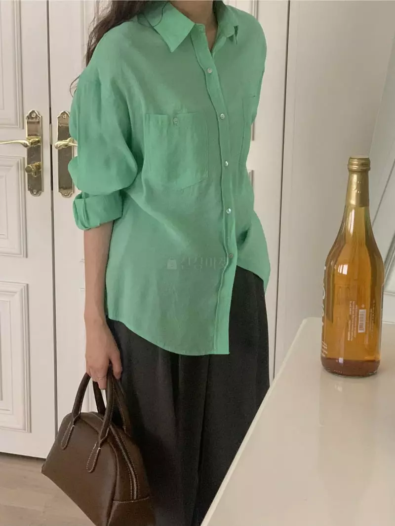 Tacit - Korean Women Fashion - #restrostyle - Jage Shirt - 7