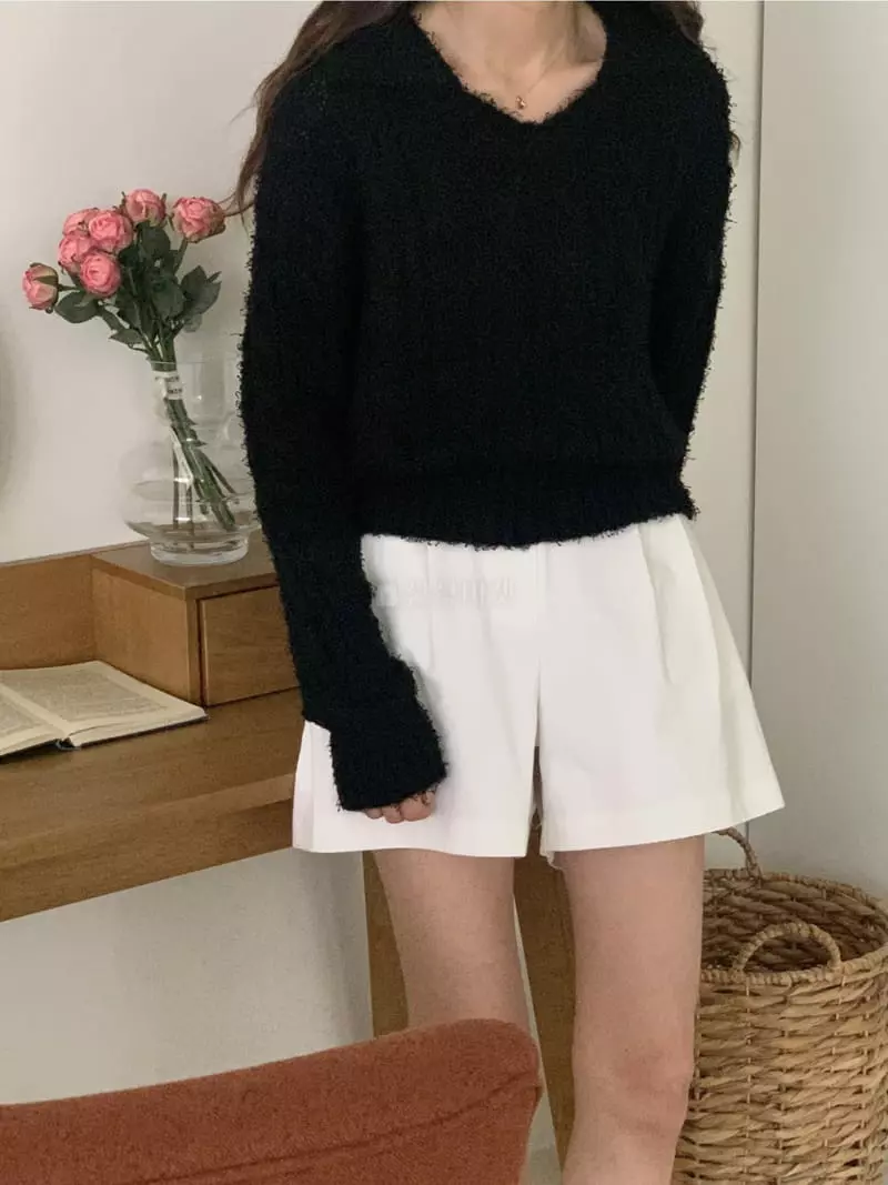 Tacit - Korean Women Fashion - #thelittlethings - Autumn Knit Tee - 7