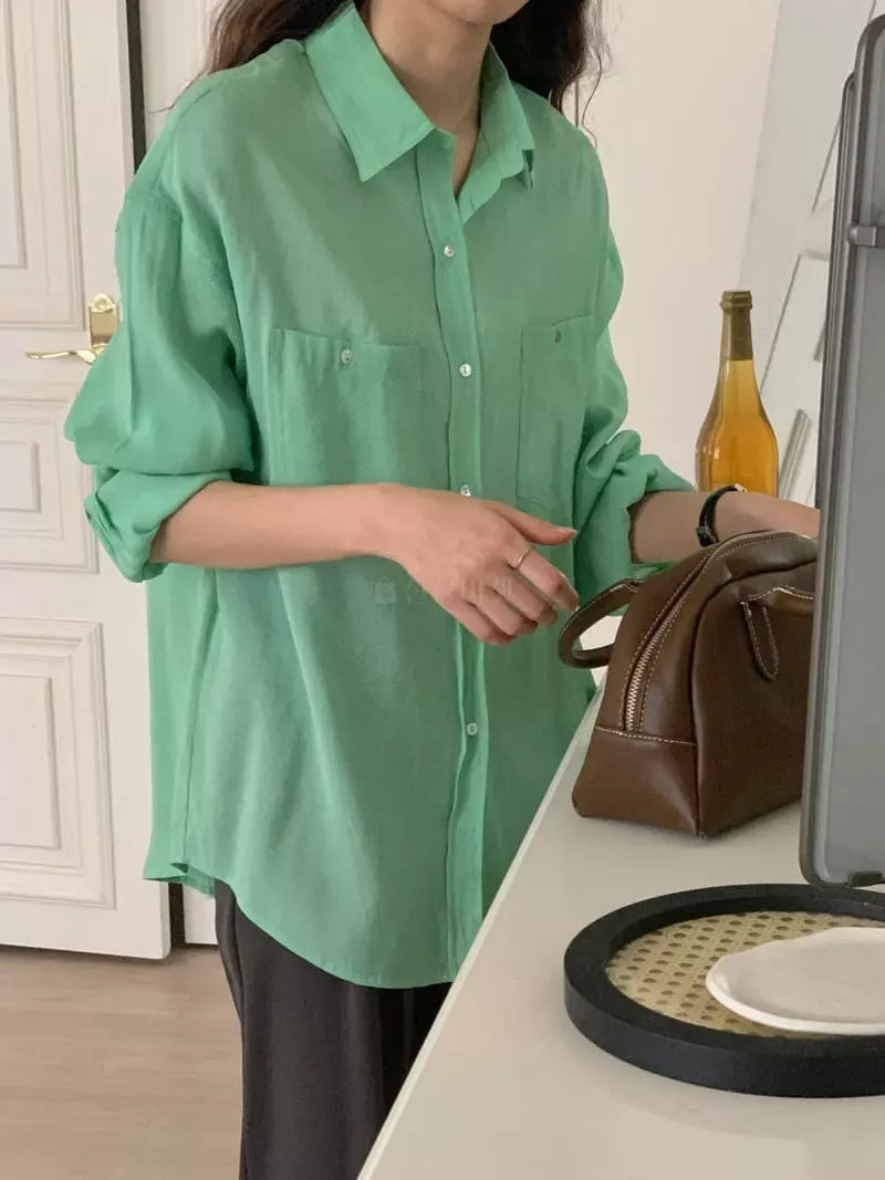 Tacit - Korean Women Fashion - #vintagekidsstyle - Jage Shirt - 5