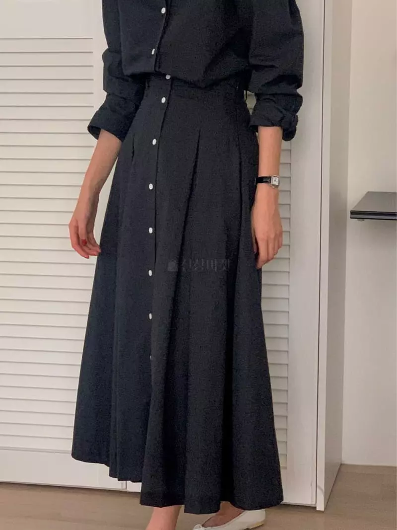 Tacit - Korean Women Fashion - #womensfashion - Plare Skirt - 7