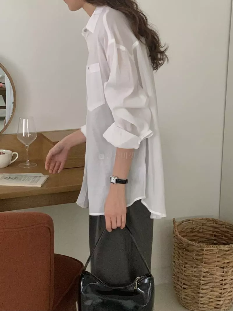 Tacit - Korean Women Fashion - #womensfashion - Jage Shirt - 3