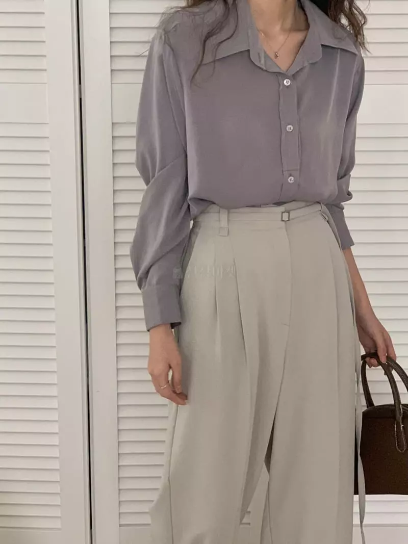 Tacit - Korean Women Fashion - #womensfashion - Mild Shirt - 7