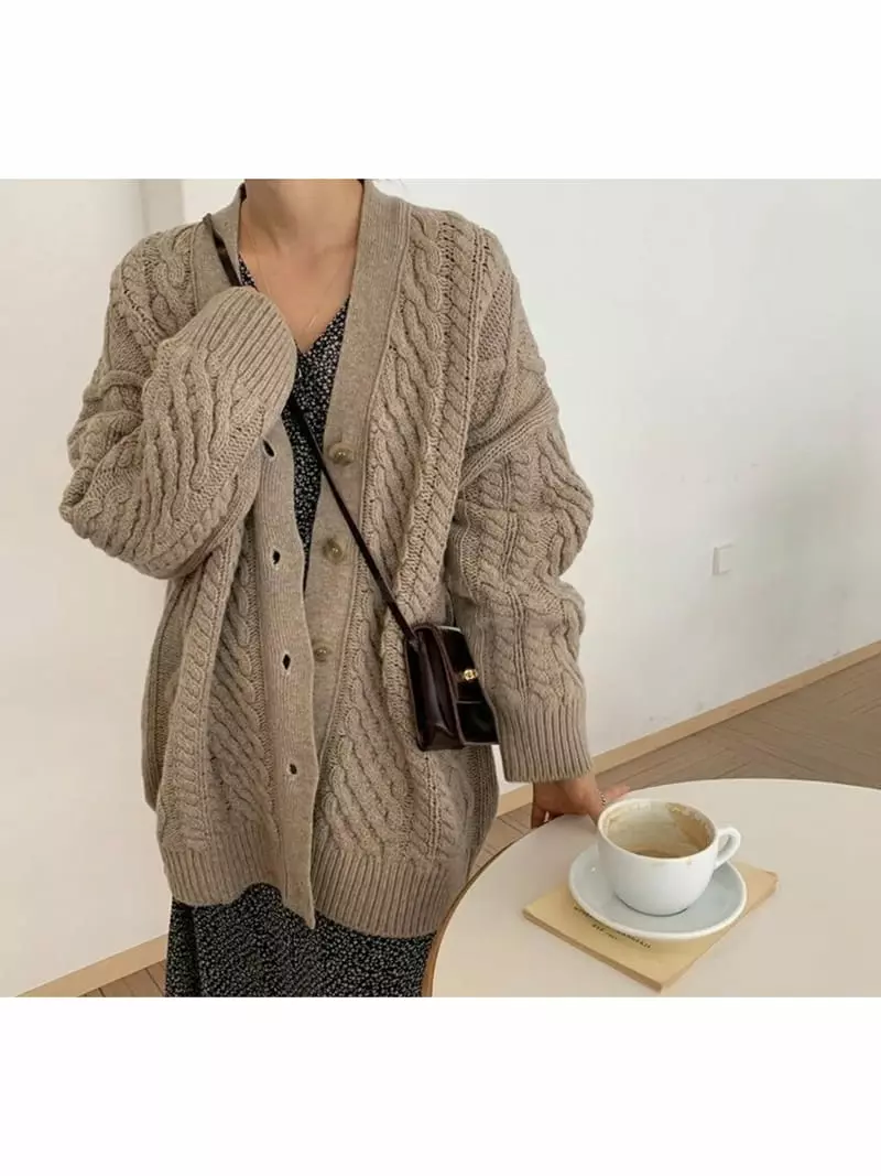 Tahiti - Korean Women Fashion - #momslook - Our Cardigan - 12