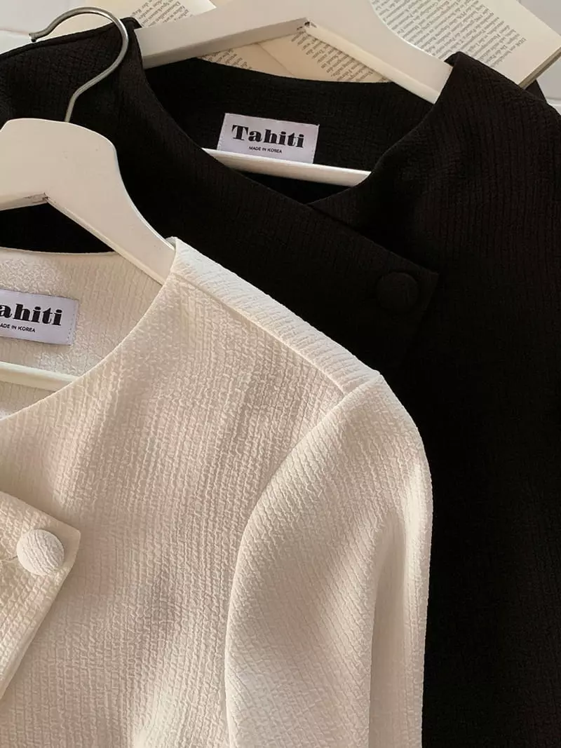 Tahiti - Korean Women Fashion - #womensfashion - Unbal Blouse - 4