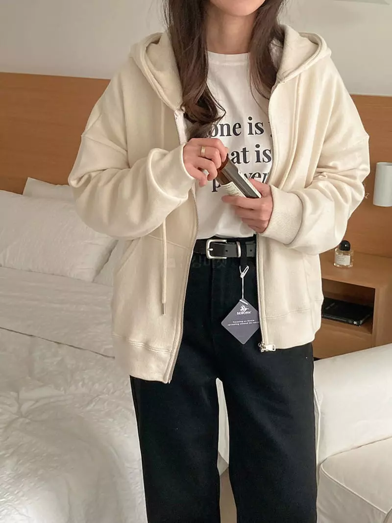 Tahiti - Korean Women Fashion - #momslook - Alita Zip-up