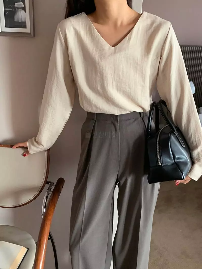 Tahiti - Korean Women Fashion - #thelittlethings - Lilin Blouse - 4