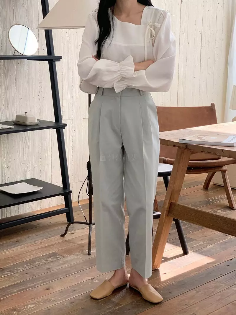 Tahiti - Korean Women Fashion - #momslook - Dallin Blouse - 6