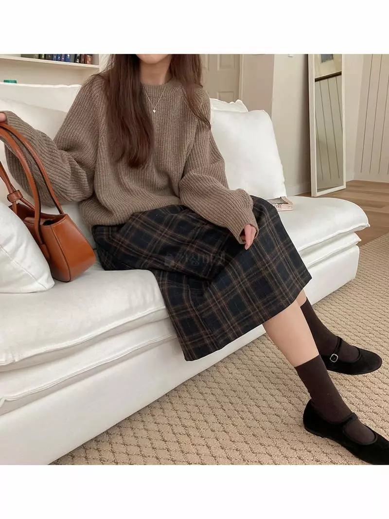 Tahiti - Korean Women Fashion - #pursuepretty - Berry Skirt - 5