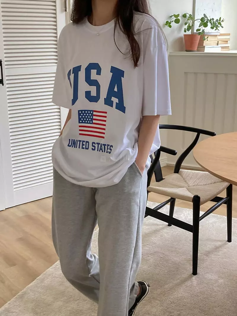 Tahiti - Korean Women Fashion - #restrostyle - USA Tee - 11