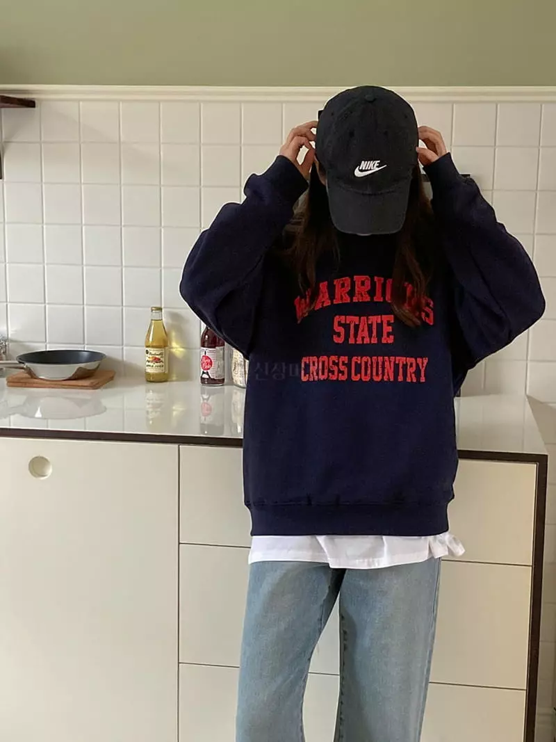 Tahiti - Korean Women Fashion - #romanticstyle - Million Sweatshirt - 5