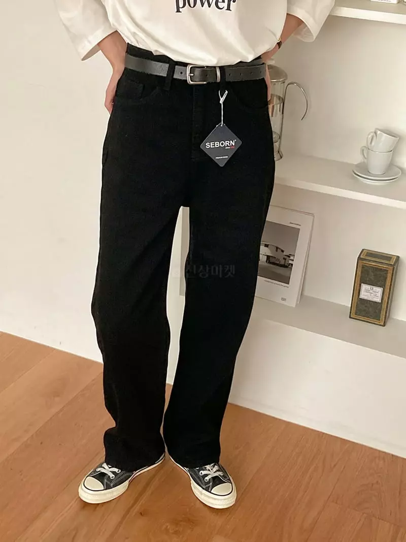 Tahiti - Korean Women Fashion - #shopsmall - Black Jeans - 10