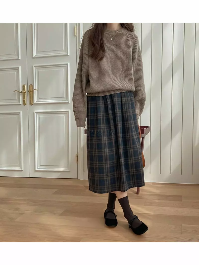 Tahiti - Korean Women Fashion - #shopsmall - Berry Skirt - 8