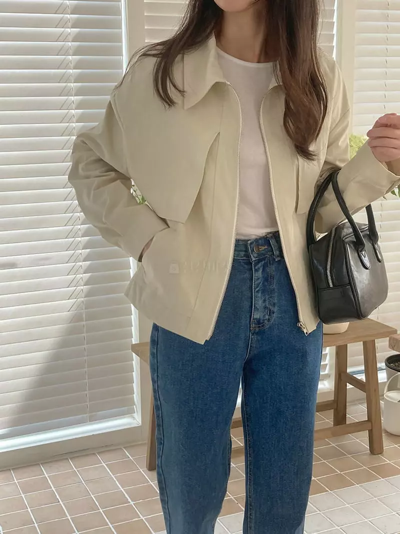Tahiti - Korean Women Fashion - #thatsdarling - Leeds Jacket