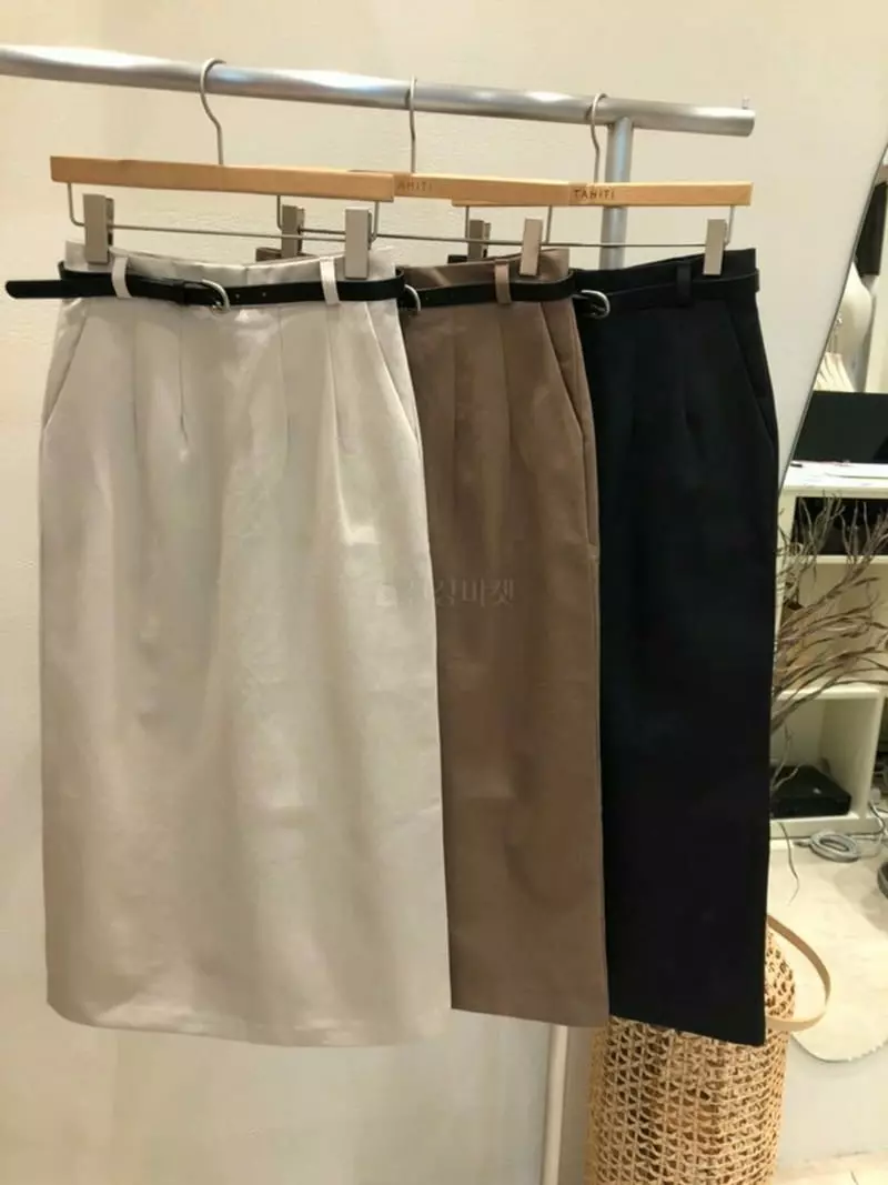 Tahiti - Korean Women Fashion - #vintageinspired - Hey Skirt - 4