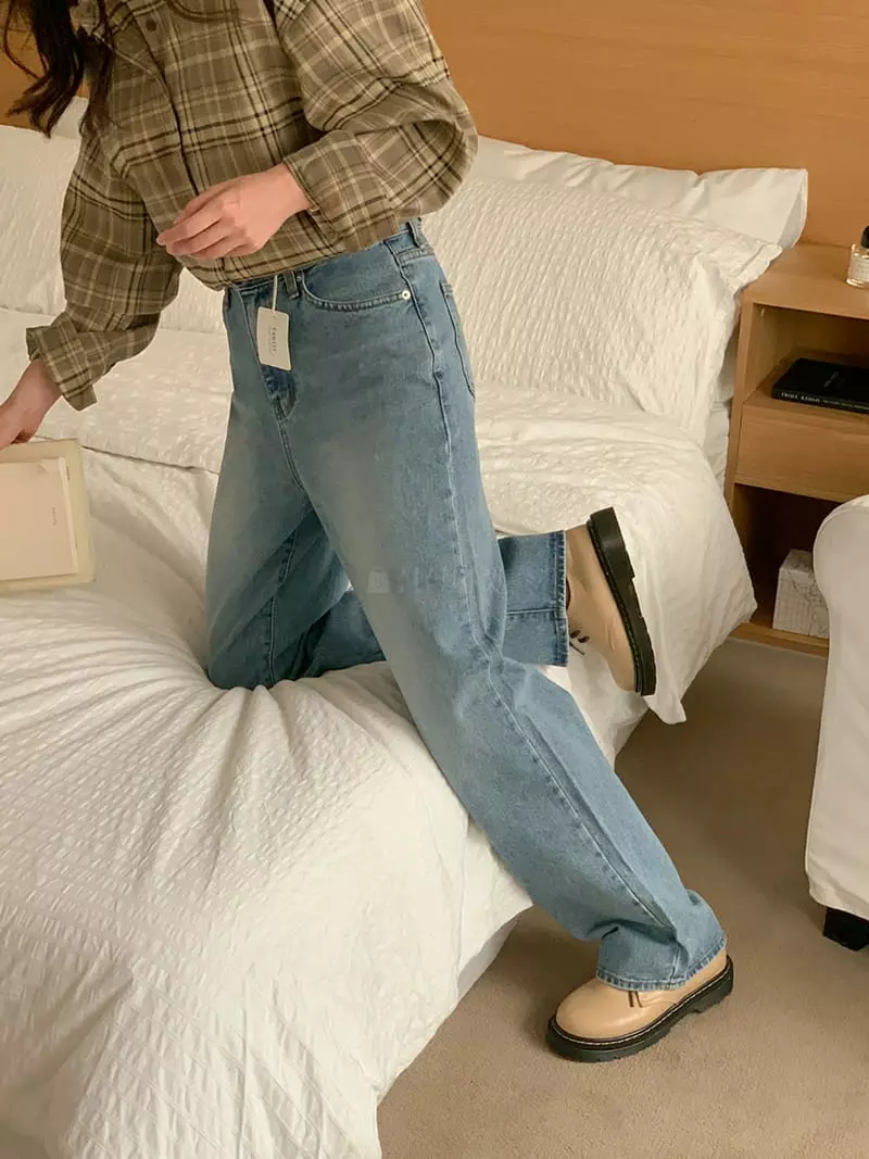 Tahiti - Korean Women Fashion - #womensfashion - Wide Jeans - 2