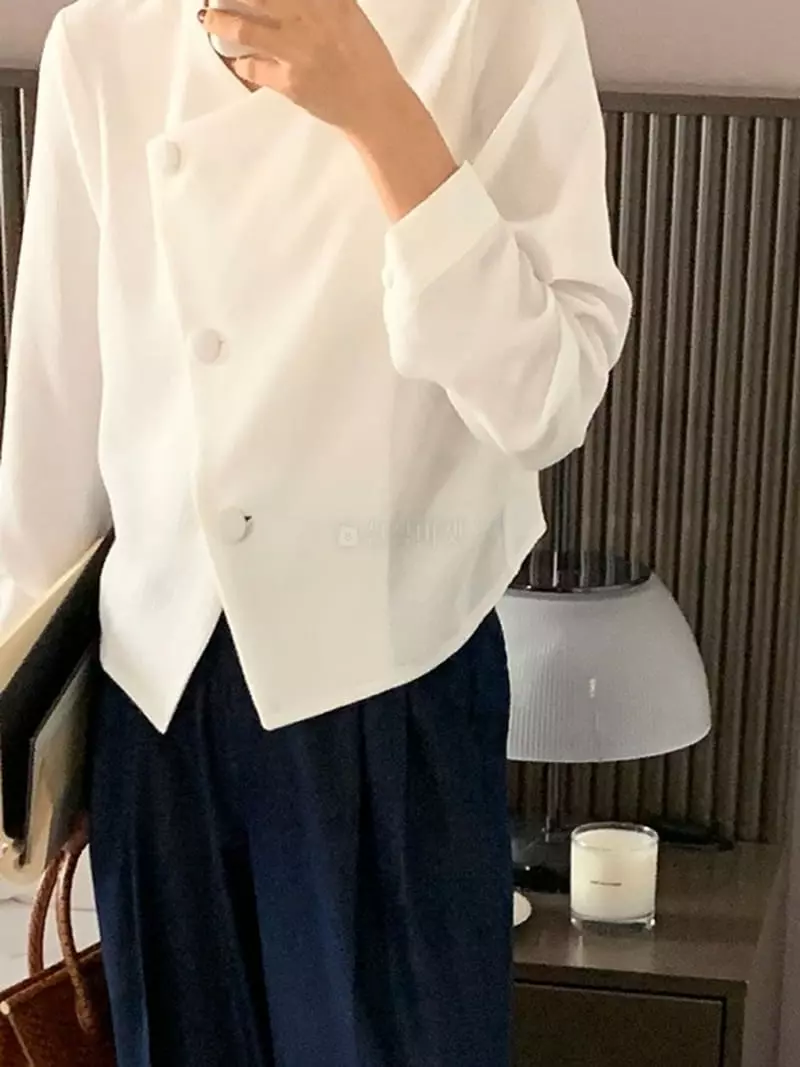 Tahiti - Korean Women Fashion - #womensfashion - Unbal Blouse - 5