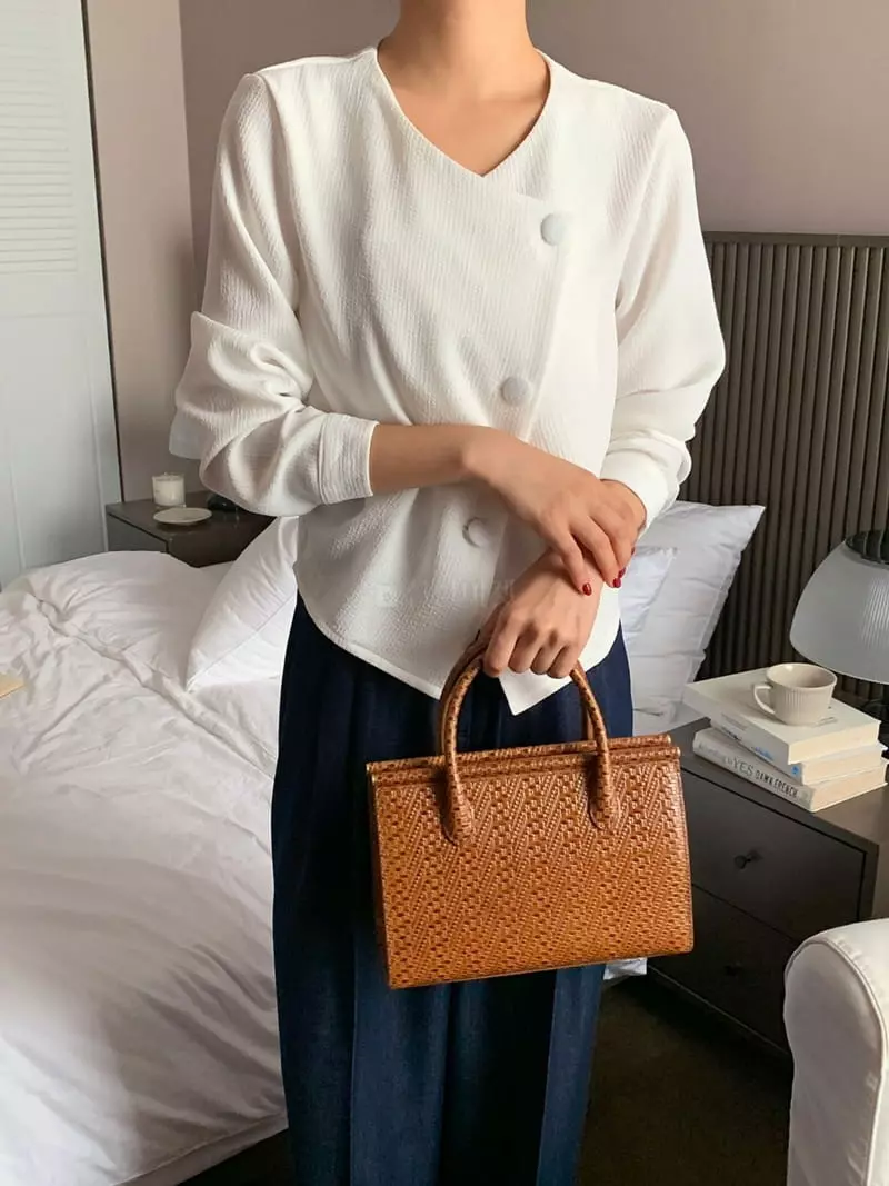 Tahiti - Korean Women Fashion - #womensfashion - Unbal Blouse - 9